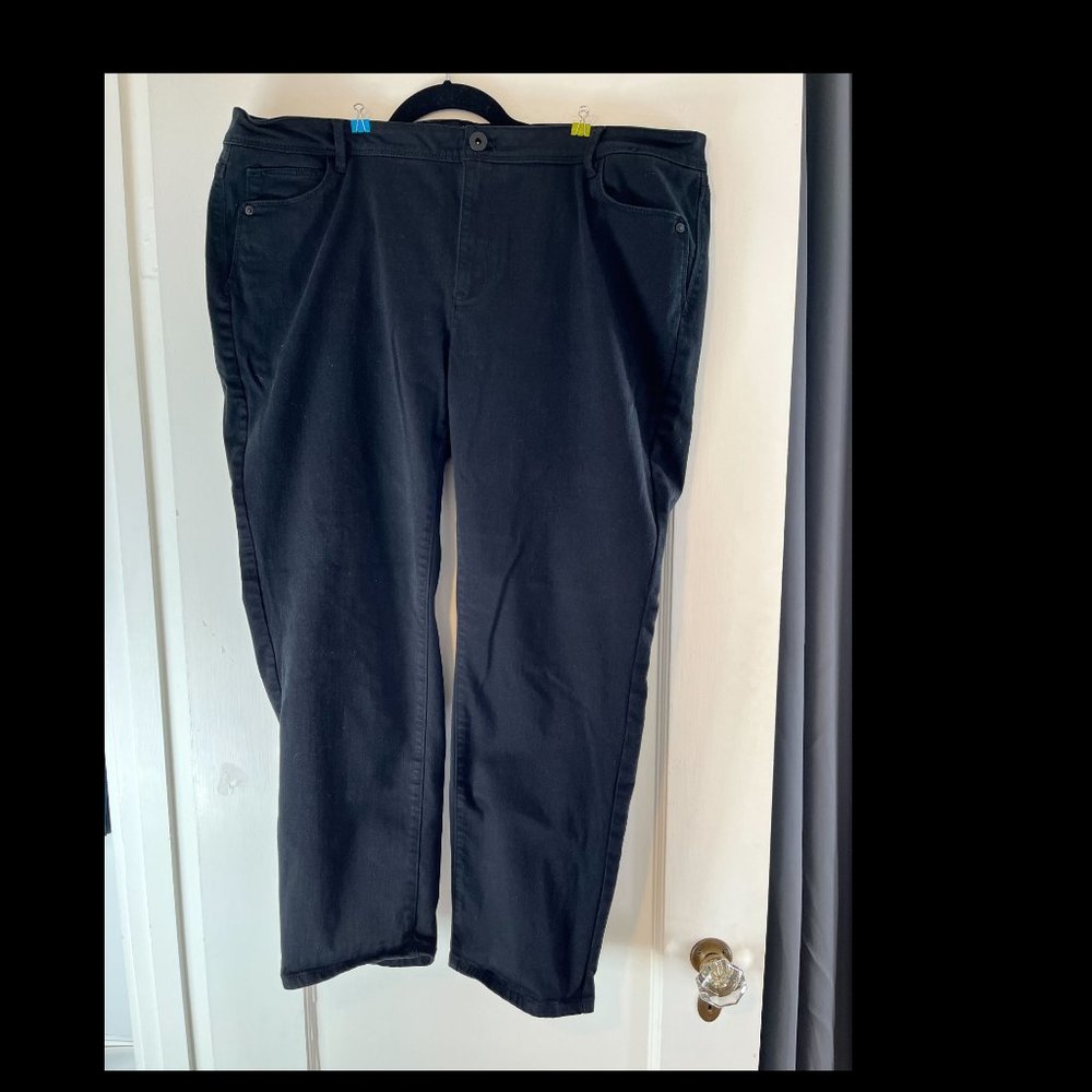JJill Denim Authentic Fit Slim Leg Angle Denim Jeans
